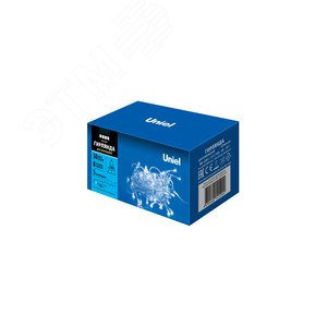 ULD-S0500-050/DTA WHITE IP20 Гирлянда светодиодная с контроллером, 5м. 50 светодиодов. Белый свет. Провод прозрачный. ТМ Uniel (UL-00005259)