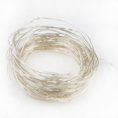 ULD-S0500-050/SCB/2AA WARM WHITE IP20 DEW Гирлянда светодиодная на батарейках 2AA (не в/к), «Роса», 5м. 50 светодиодов. Теплый белый свет. Провод медный. TM Uniel. (UL-00005265) - UNIEL