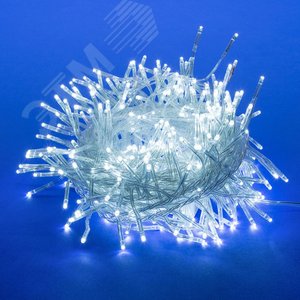 ULD-S0600-400/DTA WHITE IP20 FIRECRACKER Гирлянда светодиодная с контроллером Фейерверк 6м 400 светодиодов Белый свет Провод прозрачный ТМ Uniel (UL-00005479) 7