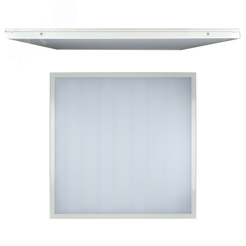 Светильник ULP-Q106 6060-36W/6500K WHITE светодиодный потолочный универсальный. Дневной свет (6500K). Рассеиватель ''матовый''. Встроенный и/п. Корпус белый. ТМ Volpe - UNIEL