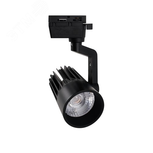Светильник-прожектор светодиодный трековый ULB-Q274 25W/4000К BLACK 2200 Лм Белый свет (4000К) Корпус черный - UNIEL