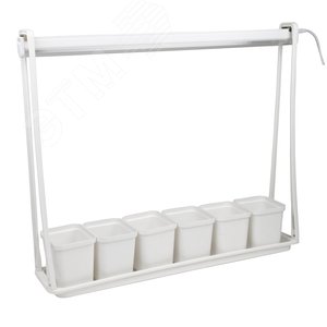 Подставка пластиковая для светильника ULI-P 570мм Мраморная 6 кашпо в/к мраморные TM