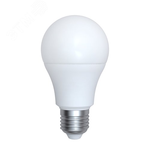 Лампа светодиодная 9 Вт матовая Белый свет 4000K Картон LED-A60-9W/4000K/E27/FR/RA95 PLK01WH - UNIEL