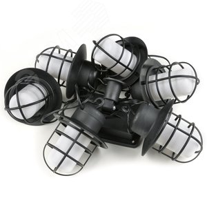 Гирлянда садовая на солнечной батарее USL-S-121/PT2500 LANTERNS Фонарики 72 светодиода Эффект пламени 1хАА Ni-Mh аккумулятор в/к IP44 - фото 2