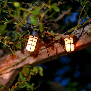 Гирлянда садовая на солнечной батарее USL-S-121/PT2500 LANTERNS Фонарики 72 светодиода Эффект пламени 1хАА Ni-Mh аккумулятор в/к IP44 - фото 4
