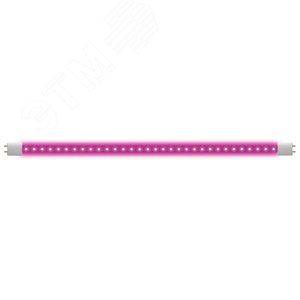 Лампа светодиодная для растений 9W LED-T8-9W/SPSB/G13/CL PLP30WH Форма T8, прозрачная. Спектр для рассады и цветения. - UNIEL