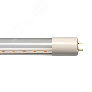 Лампа светодиодная для растений 9W LED-T8-9W/SPSB/G13/CL PLP30WH Форма T8, прозрачная. Спектр для рассады и цветения. - фото 3