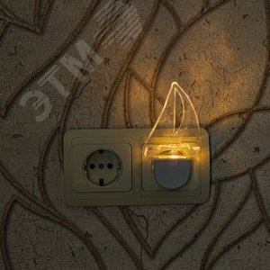 Светильник-ночник-Кораблик DTL-315 Без выключателя Тип свечения — теплый белый белый - фото 5