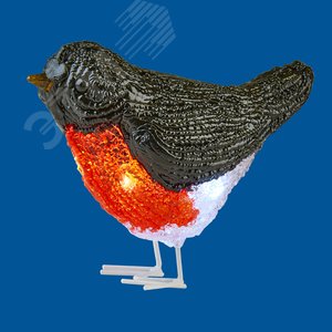 Фигура светодиодная Птички 5 штук 17х13см 40 светодиодов ULD-M1713-040/STA WHITE IP20 BIRDS5 Белый свет Провод прозрачный TM Uniel (UL-00007287) - фото 2