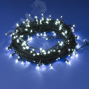 Гирлянда светодиодная 30 м 300 светодиодов ULD-S3000-300/DGA WHITE IP20 зеленый провод - UNIEL