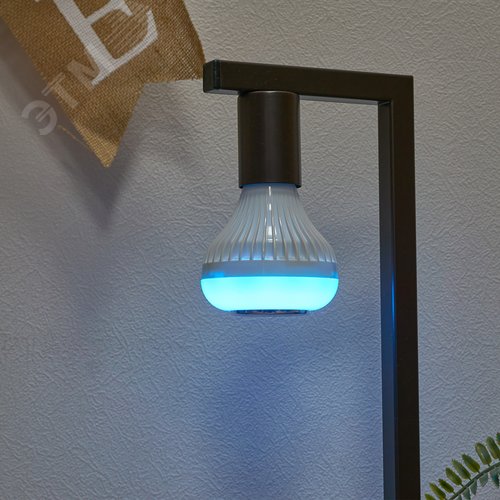 Светильник светодиодный Диско с динамиком и Bluetooth 220В белый ULI-Q340 8W/RGB/E27 WHITE - фото 8