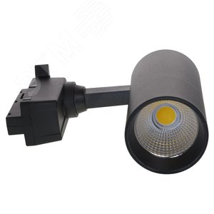 Светильник-прожектор ULB-Q277 20W/4000К BLACK светодиодный трековый 1550 Лм Белый свет (4000К) Корпус черный ТМ Volpe - фото 2
