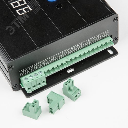 Контроллер DMX ULC-L52 RGB/DC24V BLACK для управления RGB прожекторами серии ULF-L52 DC24V - фото 4