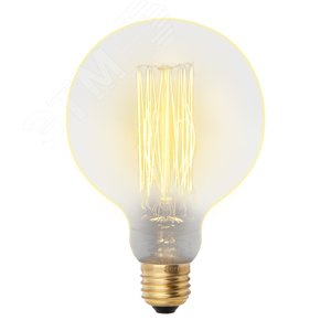 Лампа накаливания декоративная ДШ 60 вт 300 Лм E27 Vintage IL-V-G125-60/GOLDEN/E27 VW01 - UNIEL