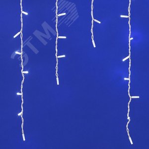 Бахрома светодиодная со статическим свечением 3м соединяемая 200 светодиодов белый провод ULD-B3010-200/SWK WHITE IP67 3