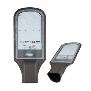 Светильник светодиодный уличный консольный        ДКУ-70вт,7000Лм,IP65,угол 110гр,6500K,серый Uniel (UL-00002705)