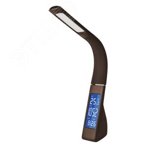 Светильник настольный многофункциональный диммируемый TLD-550 Brown 260Lm 4500K UNIEL (UL-00003334) - UNIEL