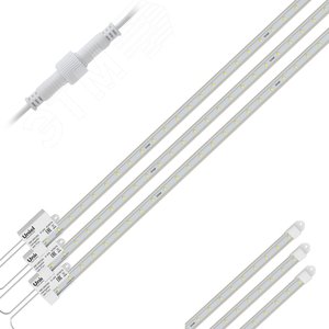 ULY-P91-20W/SPFR/K IP65 AC220V CLEAR KIT03 Светильник для растений LED лин., 1200мм. Спектр для фотосинтеза. Набор из 3-х штук | UL-00003851 | Uniel - UNIEL