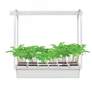 UFP-G34S WHITE 12 Подставка металлическая для светильника ULI-P 570мм. 12 кашпо в/к, белые | UL-00004150 | Uniel - UNIEL