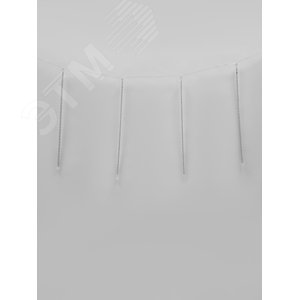 ULD-E2405-240/DTK MULTI IP44 METEOR Занавес LED фигурный «Падающие звезды», соед. , 2х0,5м. 8 подвесов. мультиколор. провод прозр. | 11122 | Uniel - UNIEL