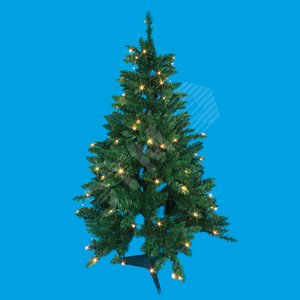 ULD-T0612-100/SBA WARM WHITE IP20 XMAS TREE Дерево светодиодное «Ёлочка», 120 см. 100 диодов. Теплый белый свет. провод черный | UL-00002333 | Uniel - UNIEL