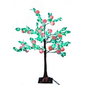 ULD-T6095-240/SBA WHITE IP20 PEACH Дерево светодиодное Персик, 95см. 240 светодиодов. Белый свет. Провод черный. TM Uniel. (UL-00001408)