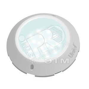 Светильник светодиодный антивандальный Мобула ДБO накладной 8w  ?125x25 4500K 750Лм IP54 белый - UNIEL