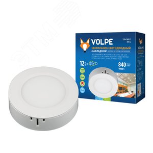 Светильник светодиодный ДББ-6W 160*30  840Лм  4000К  IP40 белый VOLPE (UL-00002946) - UNIEL