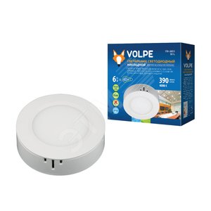 ДББ6W112*30,4000К,390Лм,IP40,белыйVOLPE - UNIEL