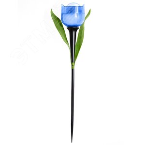 Светильник светодиодный садовый на солнечной батарее СОЛАР USL-C-454/PT305 BLUE TULIP - UNIEL