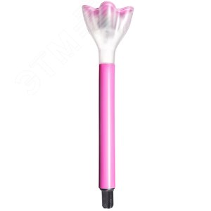 Светильник светодиодный садовый USL-C-420/PT305 PINK CROCUS на солнечной батарее, белый свет. 1хLR Ni-Mh аккумулятор в/к. IP44 - UNIEL
