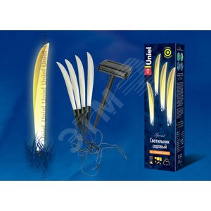 Светодиодный садовый светильник USL-S109/PM320 Moon Grass на солнечной батарее Moon grass Special Uniel - UNIEL