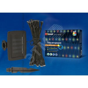Светодиодный садовый светильник USL-S-130/PT1810 на солнечной батарее Star Pattern Special Uniel (08671) - UNIEL