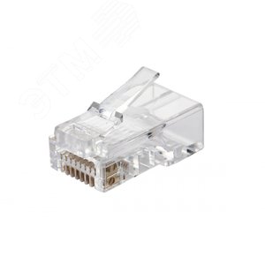 Вилка RJ45 Q-PLUG кат. 5e UTP для полевой установки без цвета уп. 50 шт - Eurolan