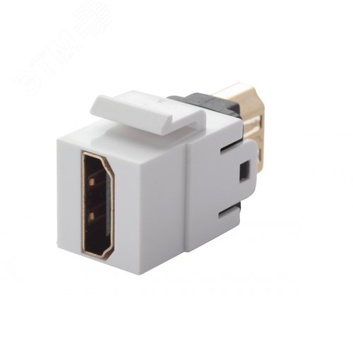 Модуль HDMI keystone, белый