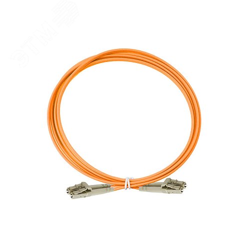 Патч-корд оптический дуплексный 2х50/125 OM2 LC-LC 3 м - Eurolan