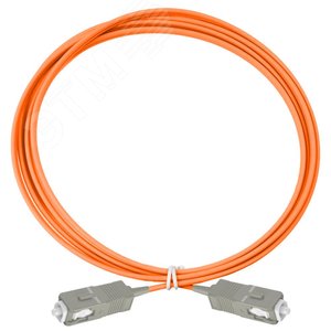 Шнур симплексный коммутационный 1х50/125 SC-SC 1 5 м - Eurolan