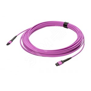 Сборка оптоволокно 1xMTP(12) – 1xMTP(12) 12 волокон OM4 (10м) (43M4012M1M101000FA30D) - Eurolan