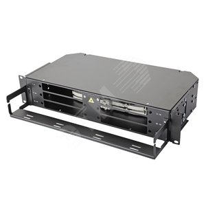 Панель коммутационная 19 дюймов 2U корпус 6 x 8 адаптеров 50/125 OM3 - Eurolan
