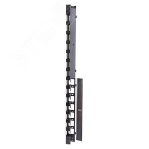 Вертикальный организатор с крышкой, 42U, D9000,S3000, для шкафов шириной 750 и 800 мм - Eurolan