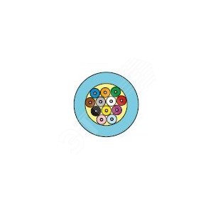 Кабель оптоволоконный универсальный LSZH ОМ4 50/125 8 волокон пурпурный