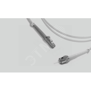 Шнур коммутационный оптический симплексный 1х50/125 OM2 ST-LC 3 м - Eurolan