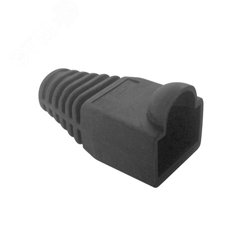 Гибкий хвостовик Q-PLUG, 6,5 мм, черный, 50 штук - Eurolan