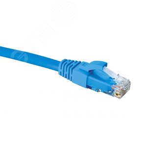 Патч-корд CAT5e U/UTP LSZH синий 7м - Eurolan
