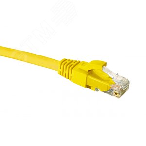 Патч-корд CAT6 U/UTP LSZH желтый 7м - Eurolan