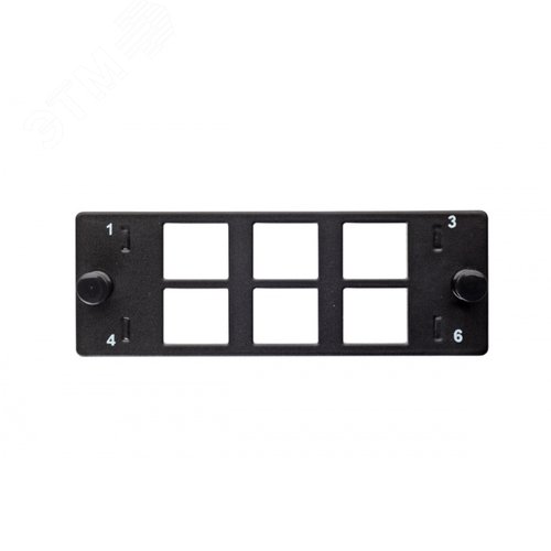 Планка Q-SLOT 6 х Keystone UTP/FTP - Eurolan