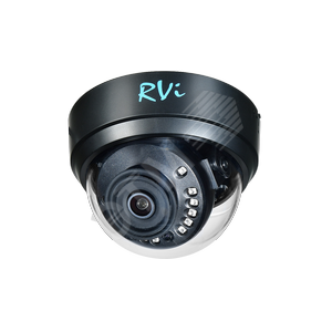 Видеокамера 2Мп AHD/CVBS/CVI/TVI с ИК 2,8мм   (-40С…+45С) черн. (1ACD200B) - RVi