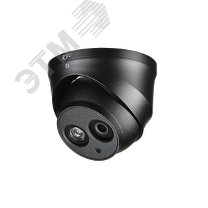 Видеокамера AHD/CVBS/CVI/TVI c ИК-подсветкой до 50м 2,8мм (RVi-1ACE202A (2.8) black) - RVi