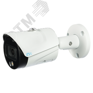 Видеокамера 4МП IP c LED-подсветкой до 30м 2,8мм IP67 (RVi-1NCTL4246 (2.8) white) - RVi