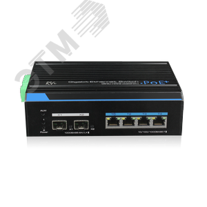 Коммутатор   МАС 8К 6 портов (4 PoE) 150 Вт (-40…75) (RVi-2NSIM04G-2S) - RVi